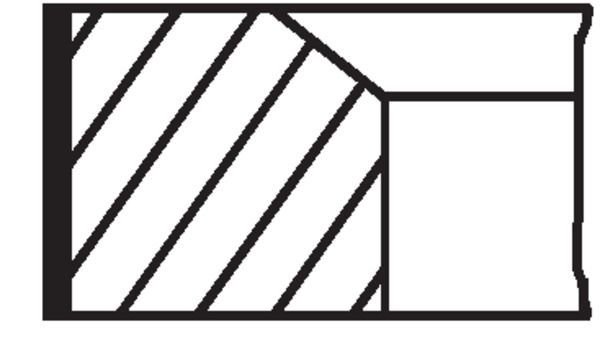 MAHLE SEKMAN 103 89.00 mm 1.5 * 1.75 * 3 (A0030300324)