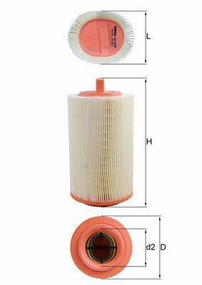 Mahle Knecht Hava Filtresi M271 W203 W209 W211 (A2710940204)