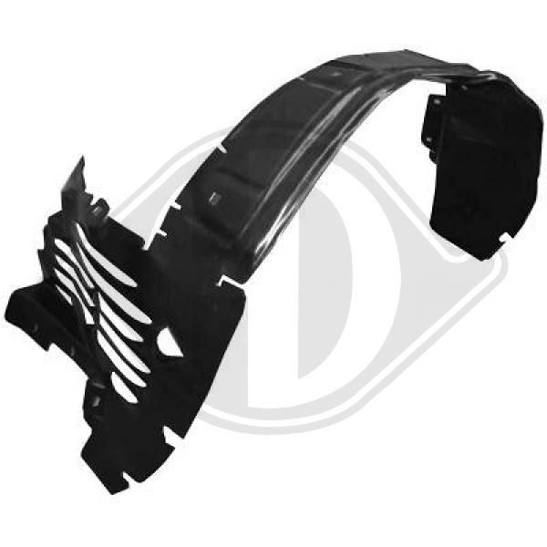 İTHAL Çamurluk Davlumbazı Ön W210 1995 99 Sol (TYGBZ11026AL)