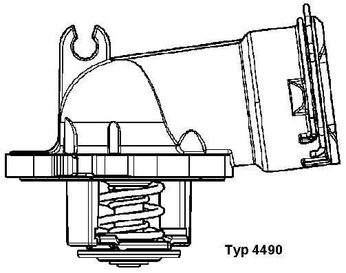 Wahler Termostat Isı Ayarlacı Valf M642 (A6422000215)