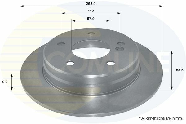 HELLA PAGID ARKA FREN DİSKİ. W124-201-202. (A2024230012)