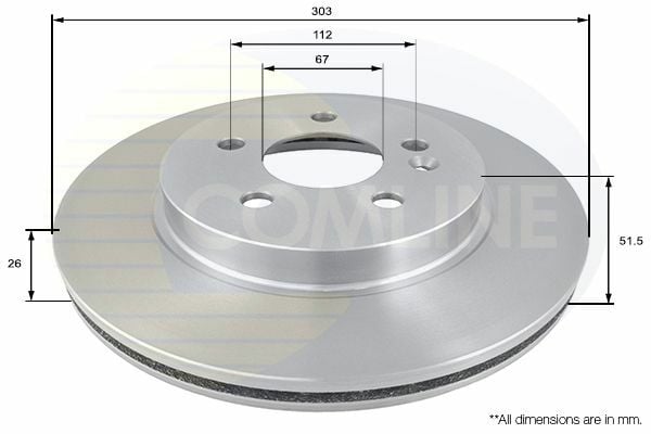 HELLA PAGID ÖN FREN DİSKİ. W163. ML230-320-350-430. 1998-05. (A1634210212)