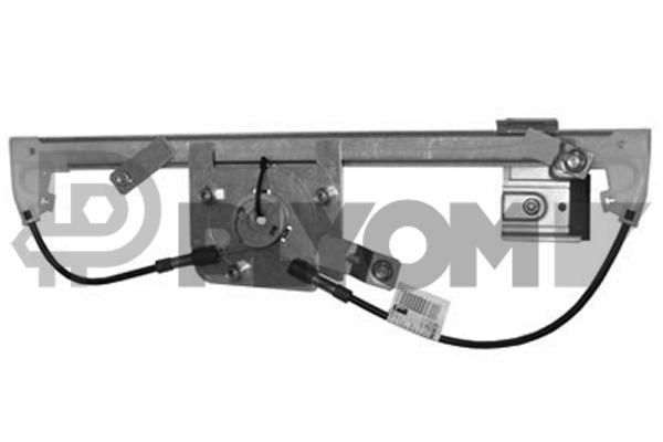 MAGNETI MARELLI SOL ARKA CAM MEKANİZMASI 211 (A2117300346)