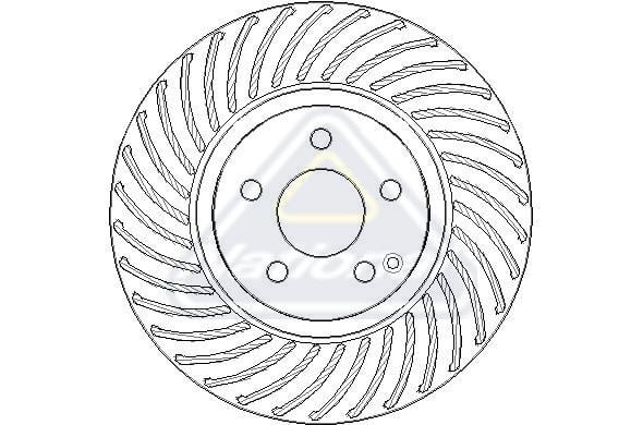 HELLA PAGID ÖN FREN DİSKİ. W204-212. C320-350-E250. (A2044210812)