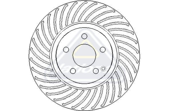 FREMAX ÖN FREN DİSKİ. W204-212. C320-350-E250... (A2044210812)