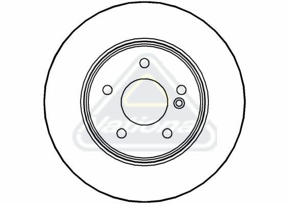 OPTIMAL ARKA FREN DİSKİ 210 KOMP. 203/C320 (A2104230612)