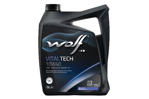 WOLF 10W40. MOTOR YAĞI. 229.3. EURO 2-3. YARI SENTETİK. 5 Litre. (8300912)