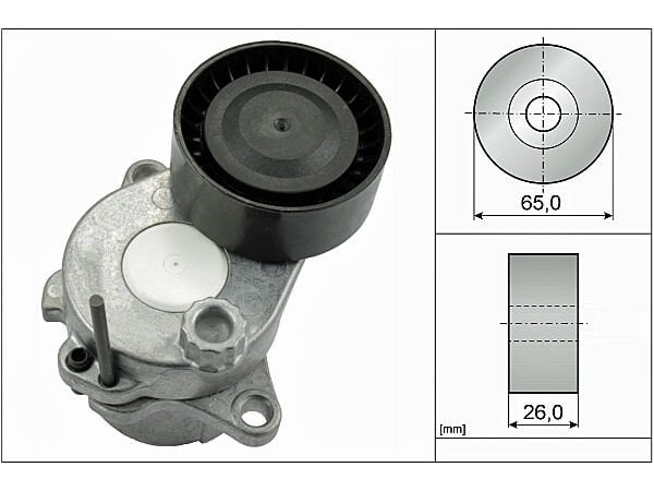 Ina Kayış Gergi Kütüğü M651 W204 W212 (A6512002170)