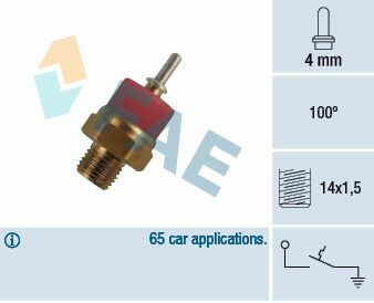 Fae Fan Müşürü Tekli Kırmızı 100 C (818511)