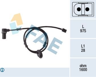 Fae Abs Sensörü Arka W210 Sol (A2105400617)