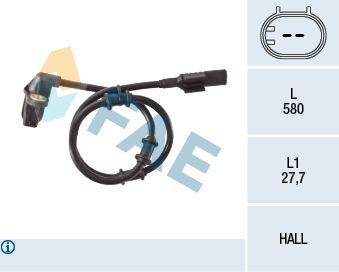Fae Abs Sensörü Arka Sağ W163 2001 05 (A1635422118)