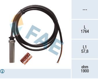Fae Abs Sensörü Arka W901 (A9015421117)