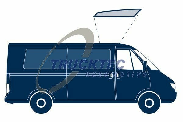 Trucktec 201 Şpidak Lastiği M203 Cam 124 C W202 Sty (A1247800298)