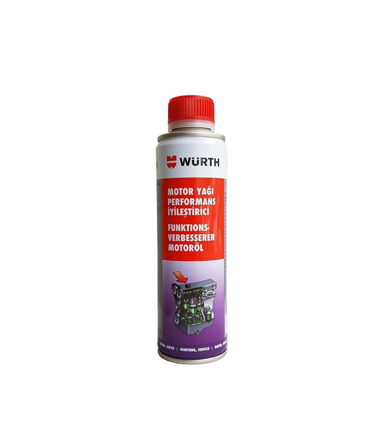 WÜRTH MOTOR YAĞI PERFORMANS İYİLEŞTİRİCİ (5861300300)
