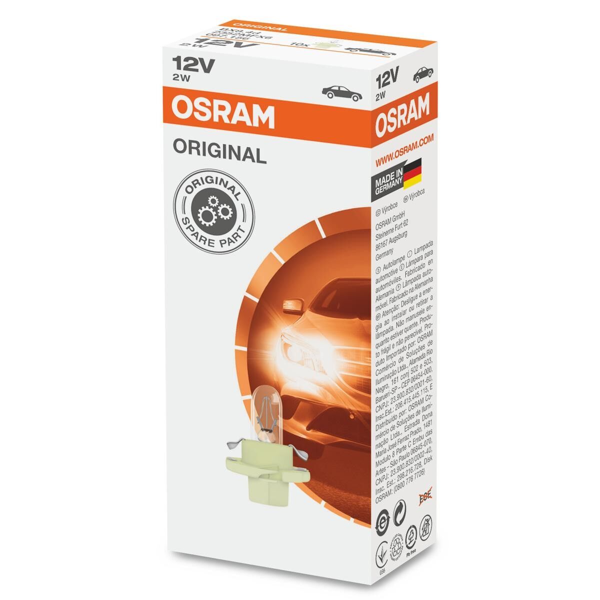 OSRAM AMPUL DİPSİZ 1,2 W (A0008250094)