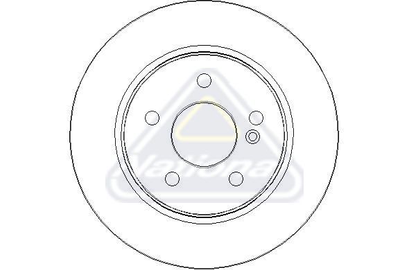 HELLA PAGID ARKA FREN DİSKİ. W204. C180-200. 2007-14. (A2044230512)