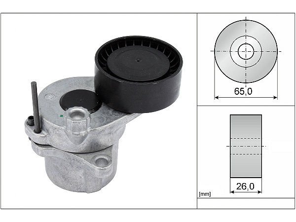 Ina Kayış Gergi Kütüğü M651 W204 W212 (A6512001770)