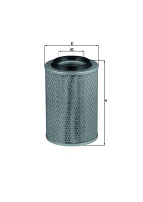 Mahle Knecht Hava Filtresi 460 G Seri Jeep (A0020942304)