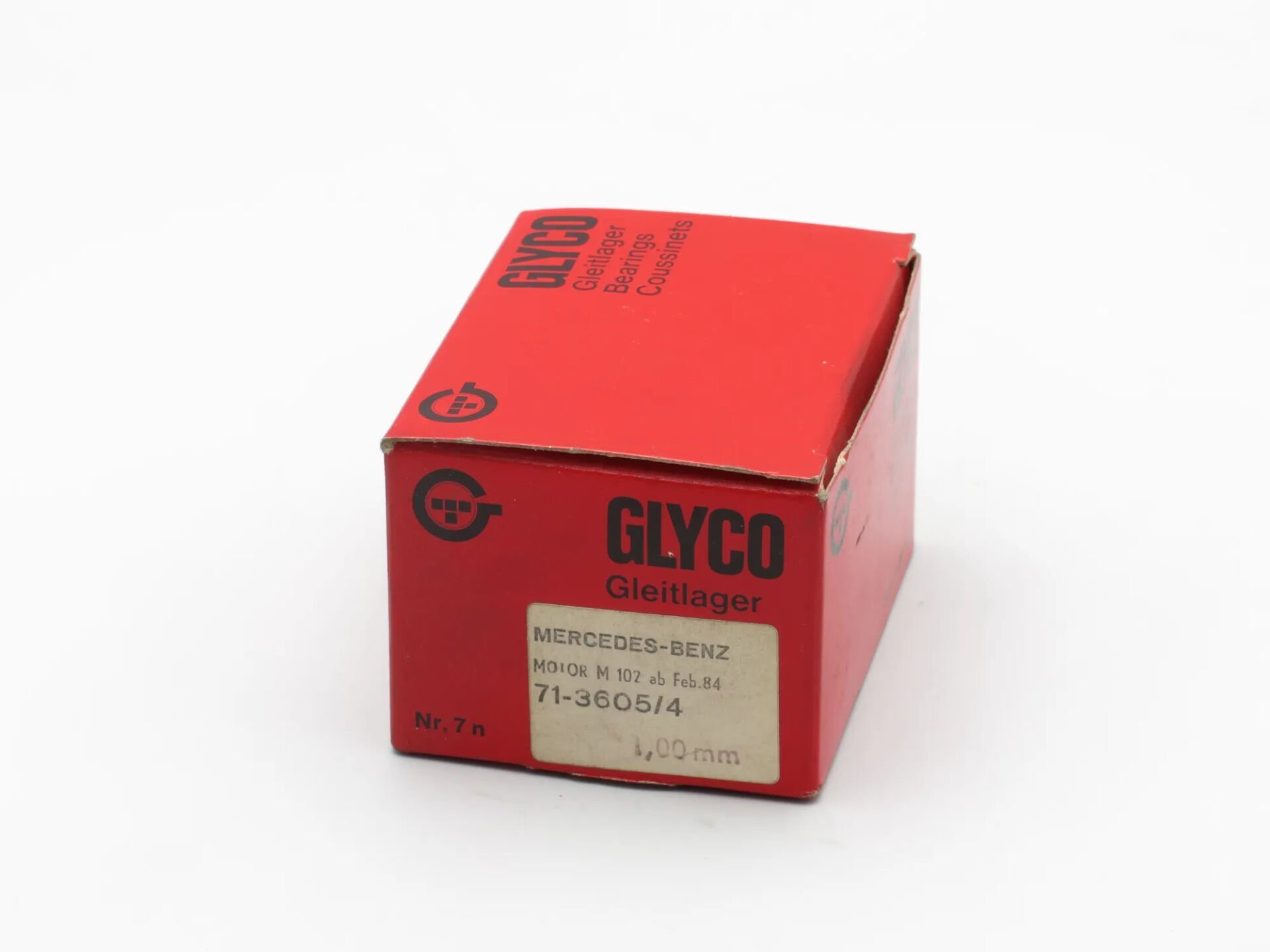 GLYCO KOL YATAK 3817 1,00 (71-3605/4 1.00mm)