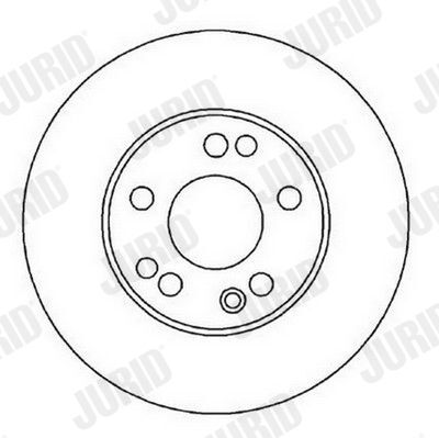 HELLA PAGID FREN DİSKİ ÖN W124 (A1244212412)