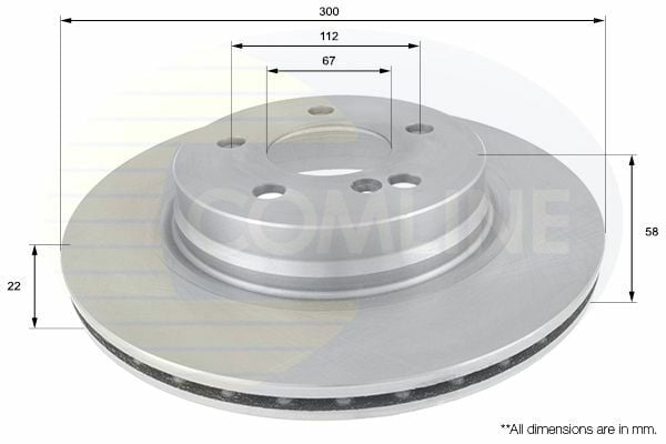 OPTIMAL FREN DİSKİ 204 ARKA C 250/300/320/350 (A2044230712)