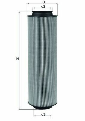 Mahle Knecht Hava Filtresi M668 (A6680940304)