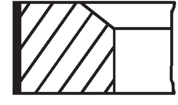 MAHLE SEKMAN 103 89.00 mm 1.5 * 1.75 * 3 (A0030300324)