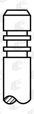 Supar Motor Sübapı M640 Emme Egzos Takım 16 Sübap (A6420530401_A6420500527)