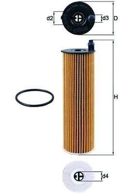 KNECHT YAĞ FİLTRESİ W213 (A6541801100)
