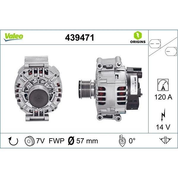 VALEO ALTERNATÖR MERCEDES (A2711540802)