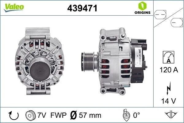 VALEO ALTERNATÖR MERCEDES (A2711540802)