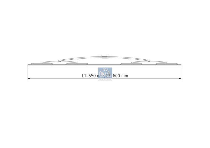 SWF SİLECEK, (600 mm) BMW 5 SERISI, MERCEDES SPRINTER (ST), VW LT(YT) (A0018201545)