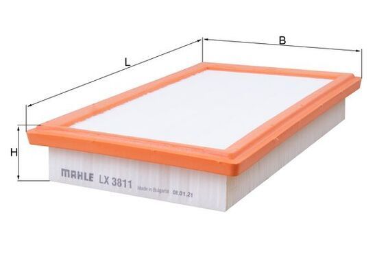 Mahle Knecht Hava Filtresi M274 W204 W205 W212 (A2740940104)