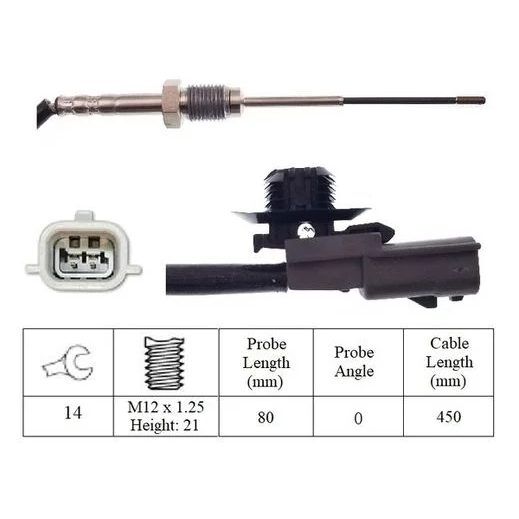 FEBI EGZOZ SICAKLIK SENSÖRÜ W176-W246 (626-622-K9K) (A6079050900)