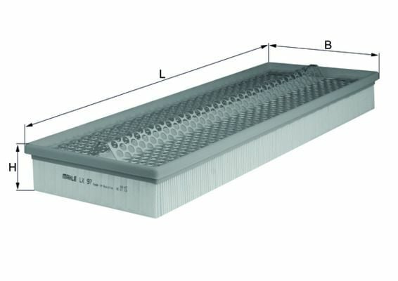 Mahle Knecht Hava Filtresi M603 (A6030940104)