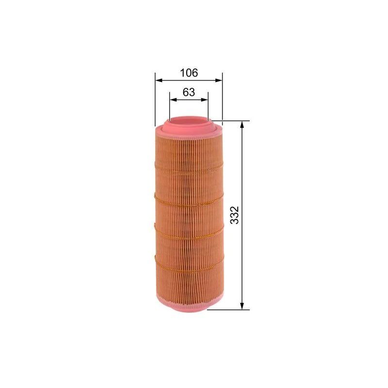 BOSCH HAVA FİLİTRESİ 668 VANEO (A6680940304)
