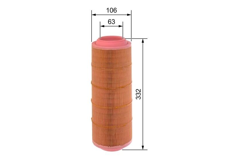 BOSCH HAVA FİLİTRESİ 668 VANEO (A6680940304)