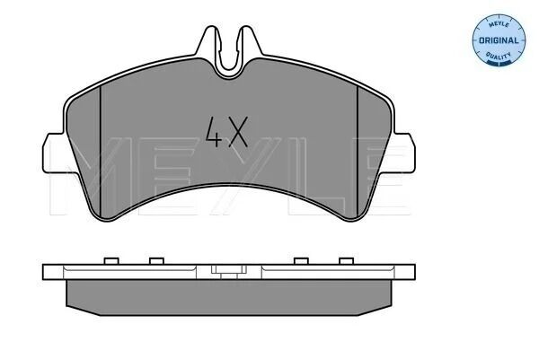 MEYLE FREN BALATASI SPR-906-CRAFTER  ARKA 515 CDI (A0044208120)