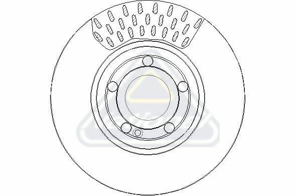 BOSCH ÖN FREN DİSKİ. W205.  (A0004212412)