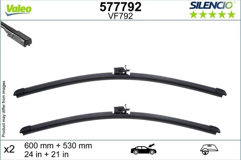 VALEO SİLECEK SÜPÜRGESİ W247 (577792)