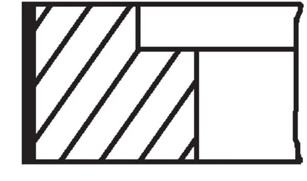 MAHLE PİSTON SEGMAN TAKIMI 628M (A6280300024)