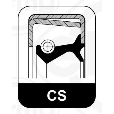 Elring W126 Ön Aks Keçesi 507 53 5 (A0059974447)
