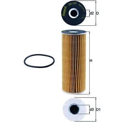 MAHLE YAĞ FİLTRESİ 111/104/VİTO (00A115466)