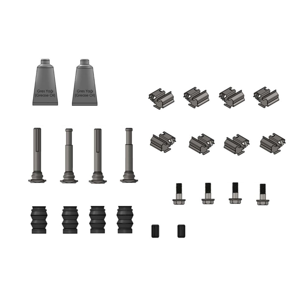 ASPART DİSK FREN TM.TK.SPR 906 315 / CRAFTER ARKA - CİVATALI SACLI (A0004230563)