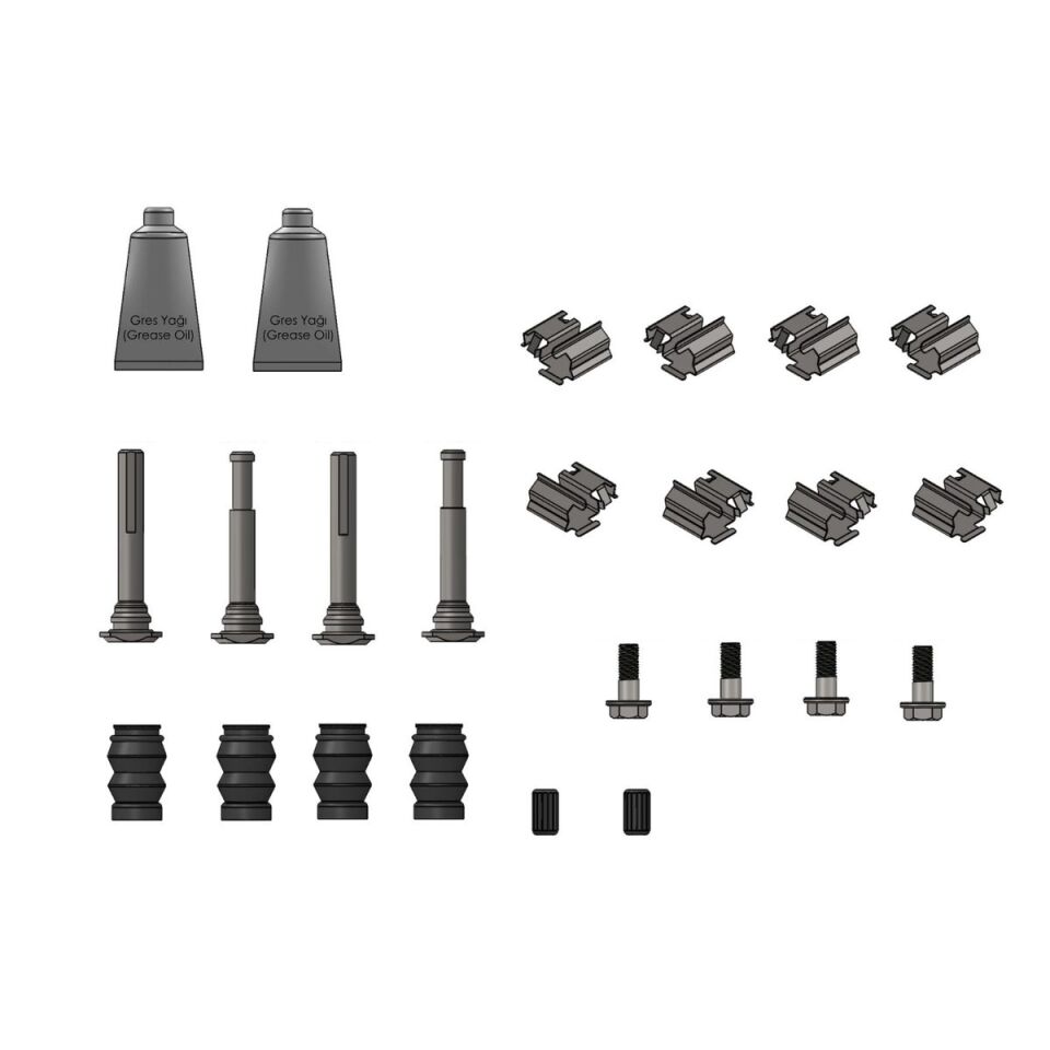 ASPART DİSK FREN TM.TK.SPR 906 315 / CRAFTER ARKA - CİVATALI SACLI (A0004230563)