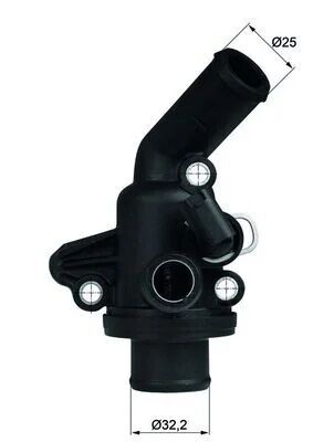 BEHRMAHLE TERMOSTAT 87'C 668 168 (A6682030275)