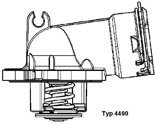 Wahler Termostat Isı Ayarlacı Valf M642 (A6422000215)