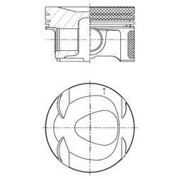 NURAL PİSTON.271 82.00 MM  204/212  180/200 CGI (A2710306317)