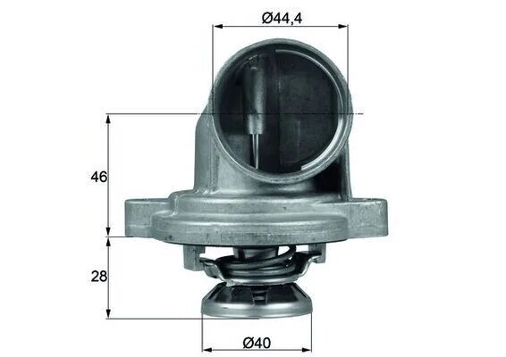 BEHRMAHLE TERMOSTAT 80'C 601 VİTO 110 D (A6012030075)