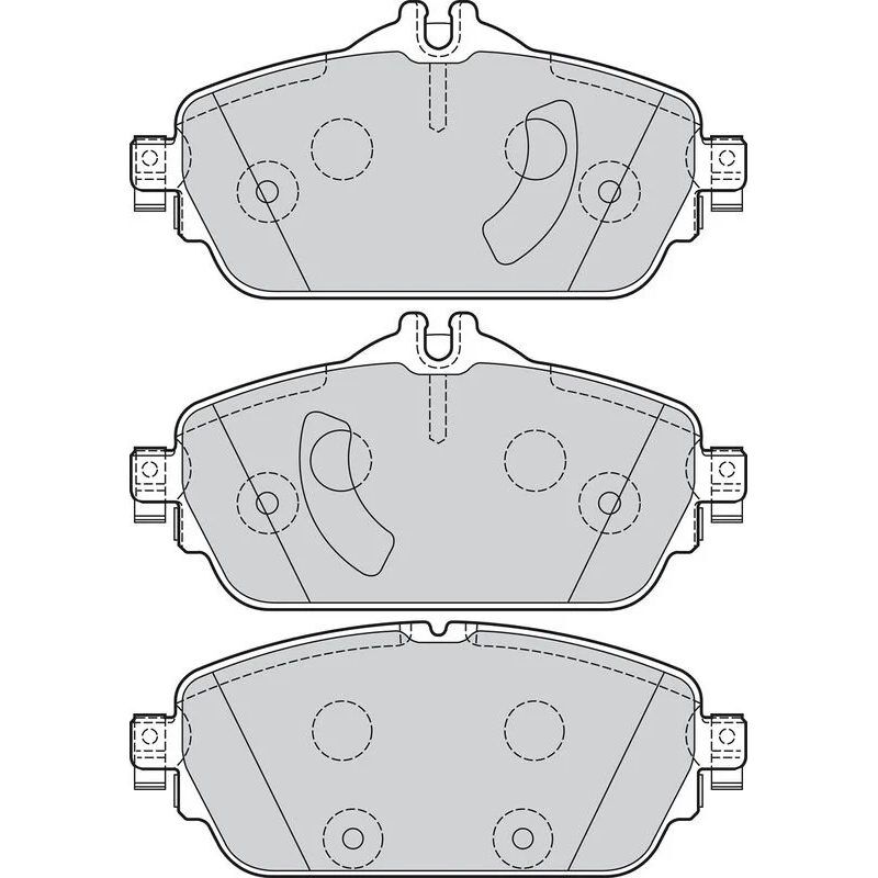 VALEO FREN BALATASI 205/213 ÖN (A0084203720)